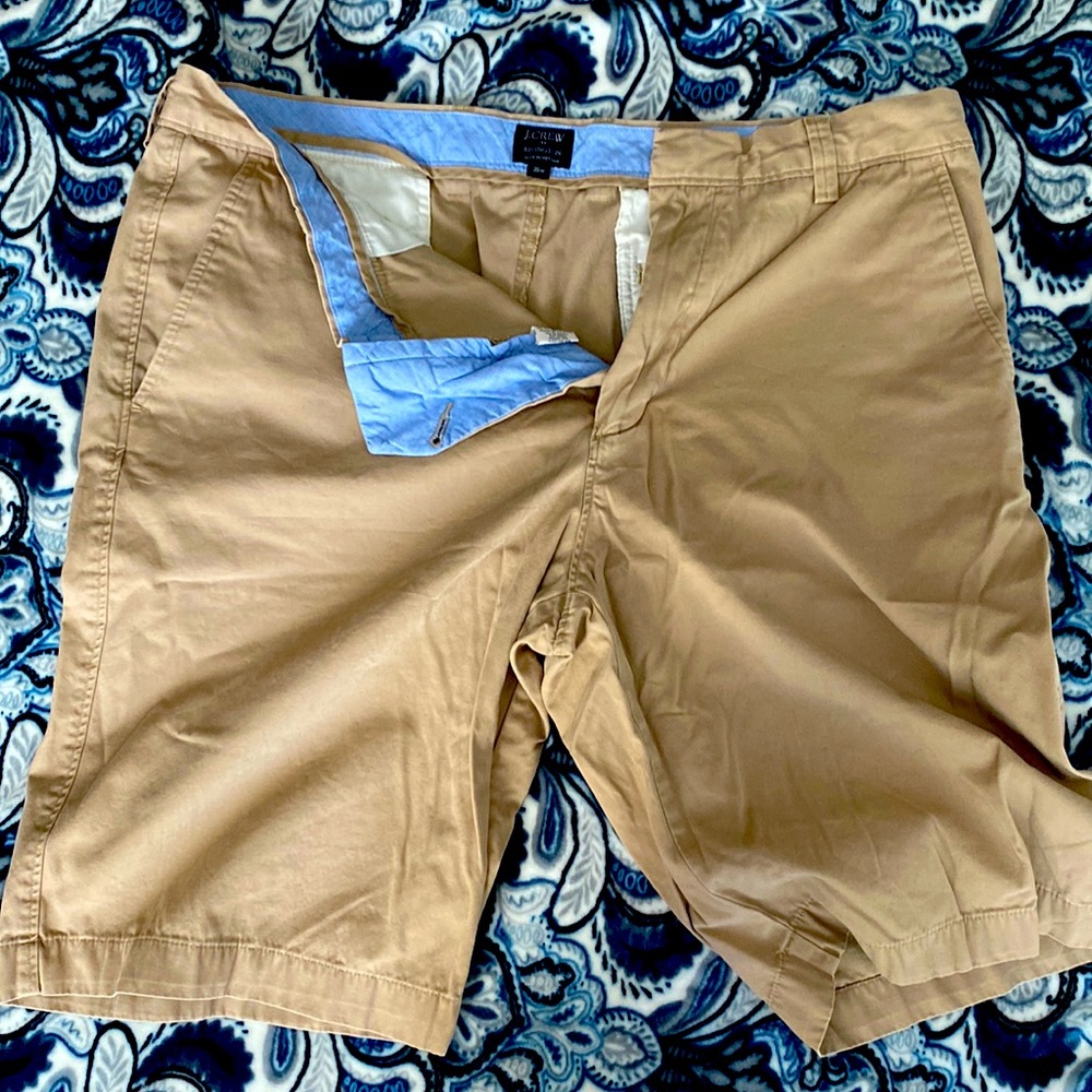 J Crew Rivington Khaki Shorts